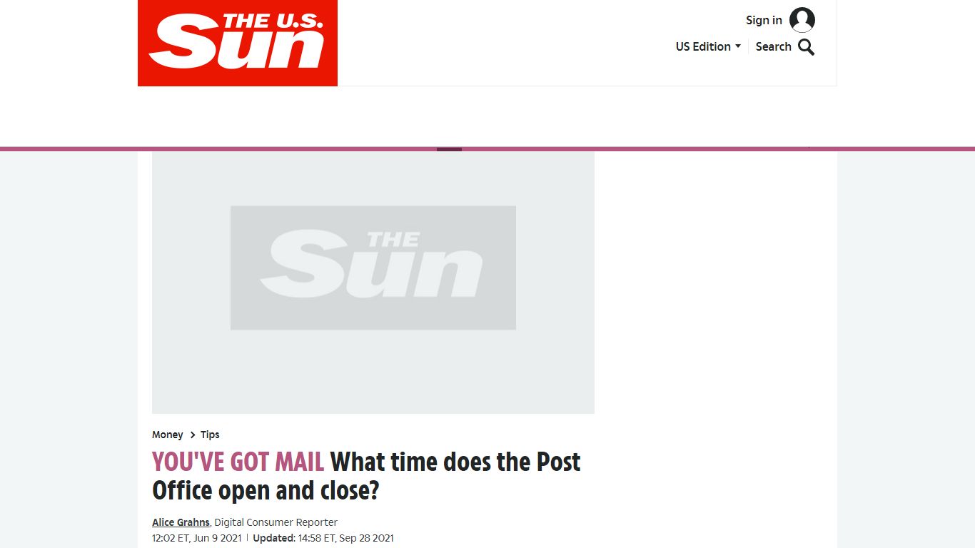 What time does the Post Office open and close? | The US Sun